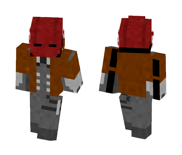 Red hood | Injustice 2 - Male Minecraft Skins - image 1