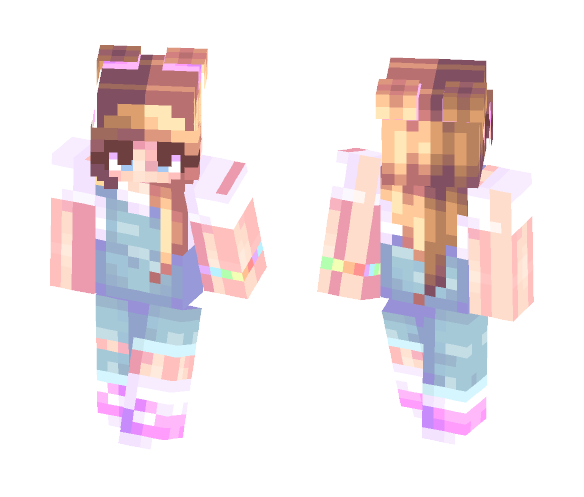 CocoaVanilla- Fan skin POPREEL - Female Minecraft Skins - image 1
