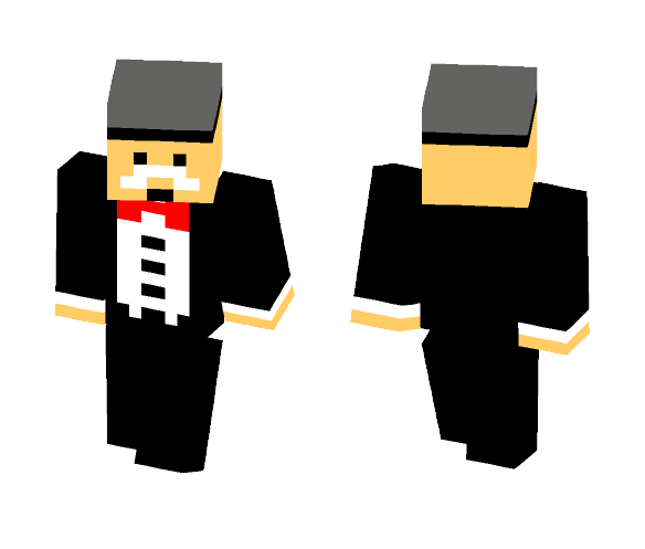 Monopoly man - Male Minecraft Skins - image 1