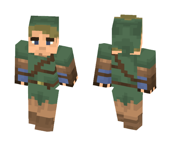 Link {Legend of Zelda} - Male Minecraft Skins - image 1