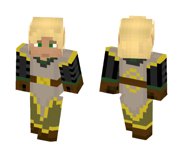 Elf Mage - Male Minecraft Skins - image 1