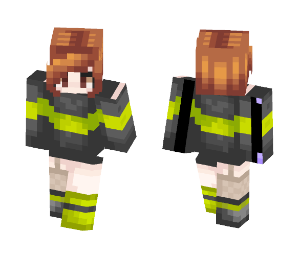 gαy - caution, edgy - st - Female Minecraft Skins - image 1