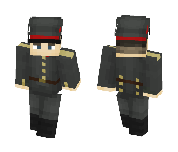 German Officer (WW1) - Male Minecraft Skins - image 1