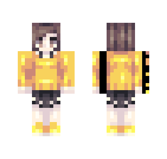 Is it dodie yellow? --yes it is. - Female Minecraft Skins - image 2