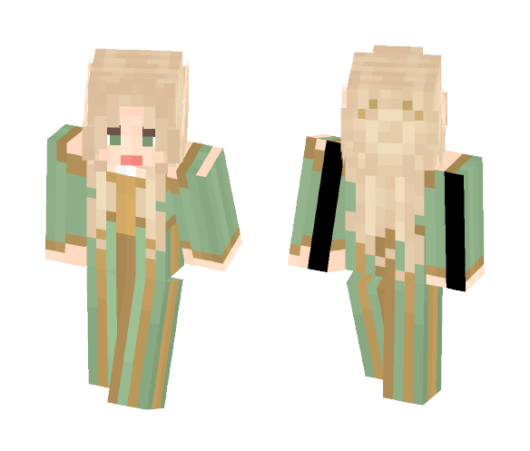 Mint Elfess [LoTC] [✔] - Female Minecraft Skins - image 1