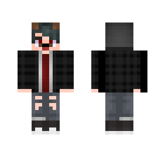 Snap Chat Boy With Beanie - Boy Minecraft Skins - image 2