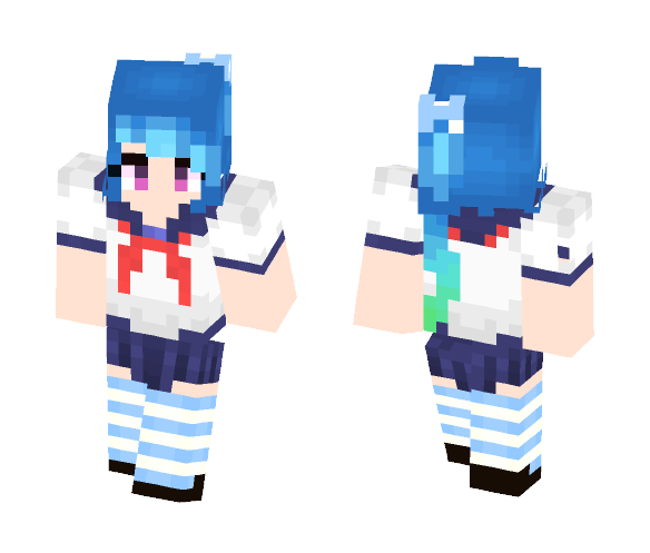 Yumi Sasaki (My OC) - Female Minecraft Skins - image 1