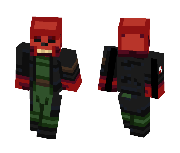 Red Skull - Male Minecraft Skins - image 1