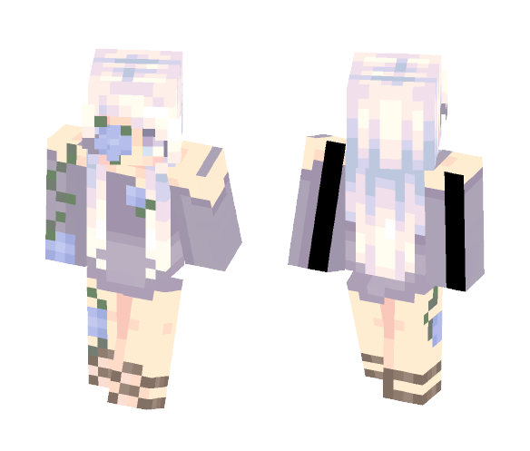 Lunar Stars - First Skin♥ - Female Minecraft Skins - image 1