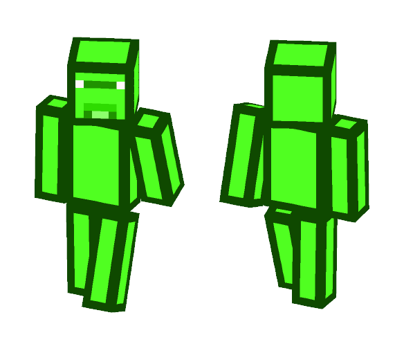 Emerald guy - Other Minecraft Skins - image 1