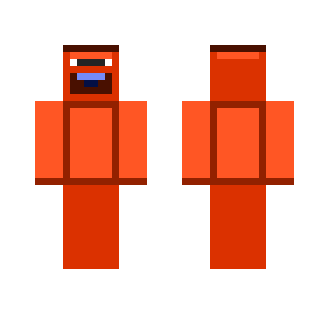 Red stone guy