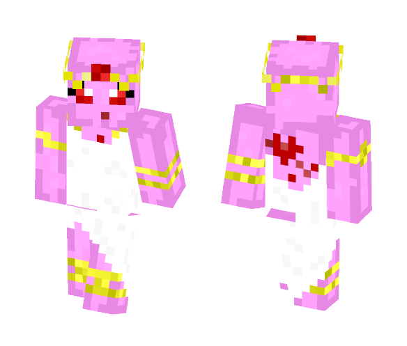 Valentine's Slime Queen - Female Minecraft Skins - image 1