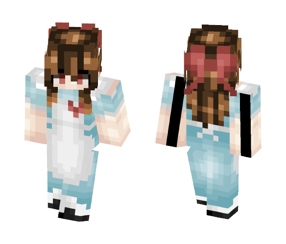 Horrortale OC - Juliette - Female Minecraft Skins - image 1