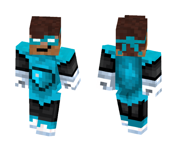 The Blue Hero - Male Minecraft Skins - image 1