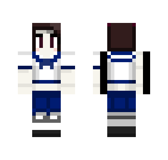 The OC of mine in a school uniform - Female Minecraft Skins - image 2