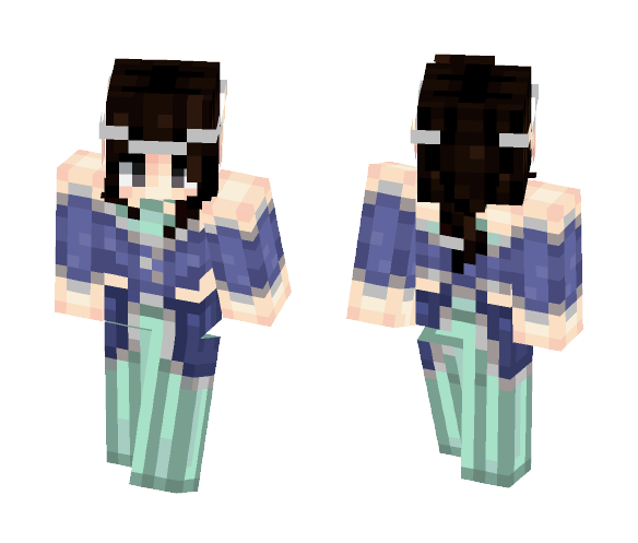 Another gown (Whelp, I tried.) - Female Minecraft Skins - image 1