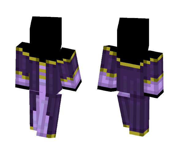 Purple ballgown (I suck at names) - Female Minecraft Skins - image 1