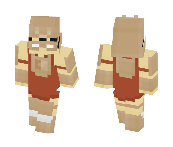 The Cardboard Samurai - Male Minecraft Skins - image 1