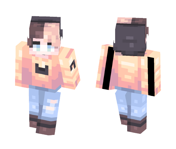 Ombré sweater kiddo - Male Minecraft Skins - image 1