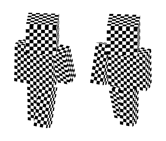 Huck The Checker Thing - Other Minecraft Skins - image 1