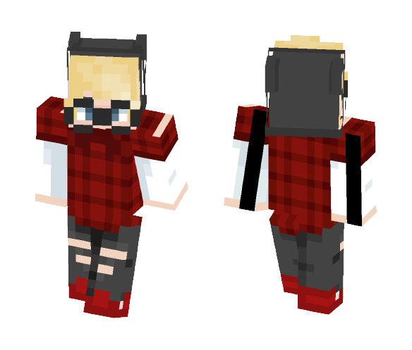Red Chess ｡◕‿‿◕｡ - Male Minecraft Skins - image 1