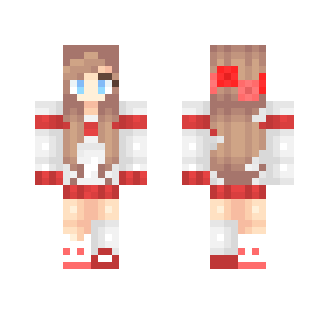 Cozy in Red - Female Minecraft Skins - image 2