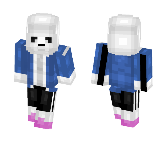 Sans The Skeleton - Male Minecraft Skins - image 1