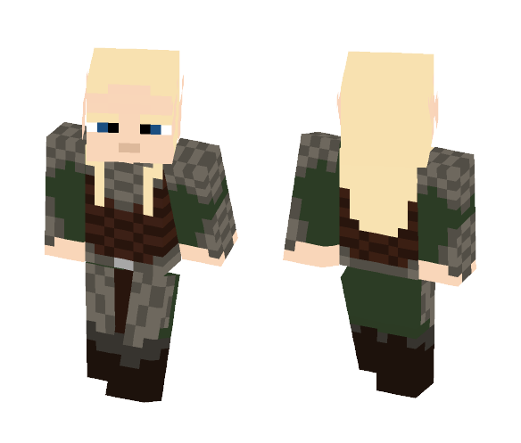 Legolas Greenleaf- The Hobbit - Male Minecraft Skins - image 1