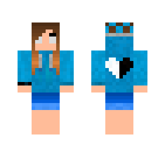 Herobrine Girl (DO NOT STEAL PLZ) - Girl Minecraft Skins - image 2