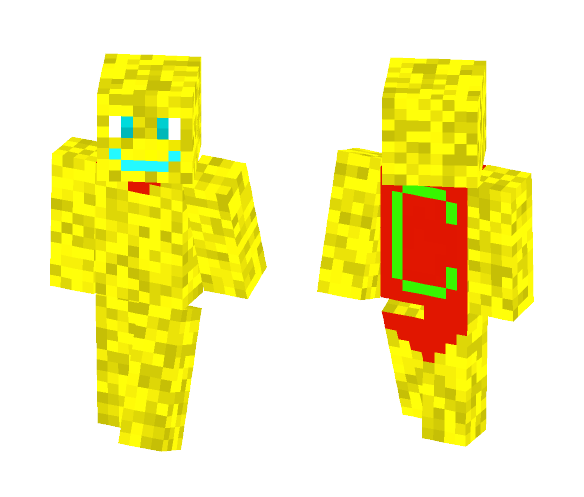 Cheese Man - Male Minecraft Skins - image 1