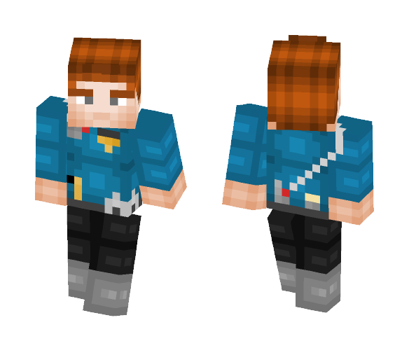 Malembo {Police Officer} - Male Minecraft Skins - image 1