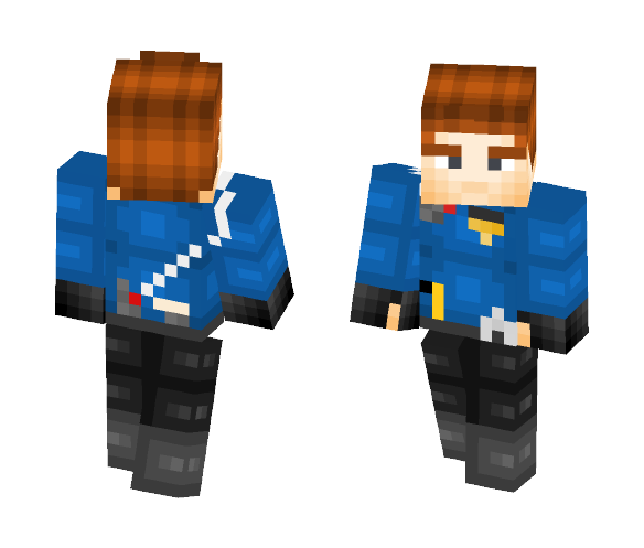 For Malembo - {Police Officer} - Male Minecraft Skins - image 1