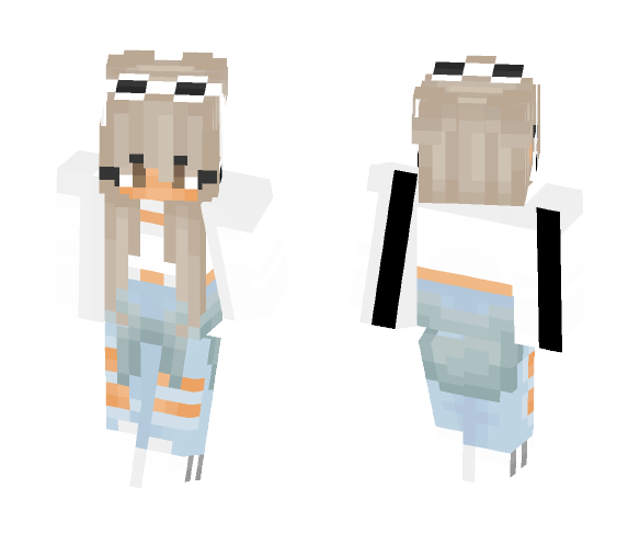 Summer Girl - Girl Minecraft Skins - image 1