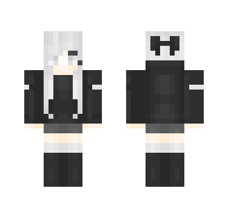 black & white - Female Minecraft Skins - image 2