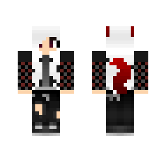 Emo Werewolf Girl Who Likes RED - Girl Minecraft Skins - image 2