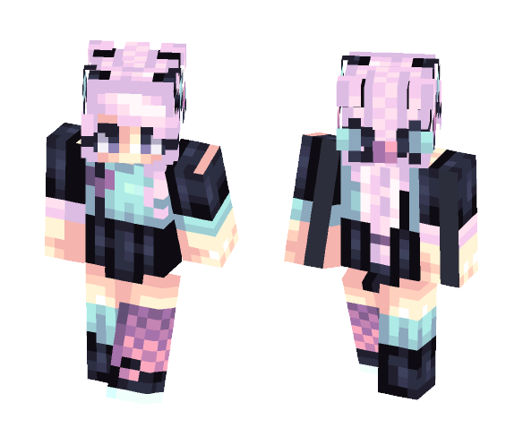 pink girl - Girl Minecraft Skins - image 1