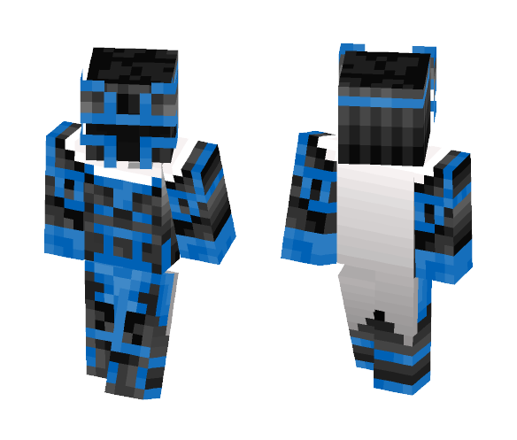 Blue/White Knight - Male Minecraft Skins - image 1