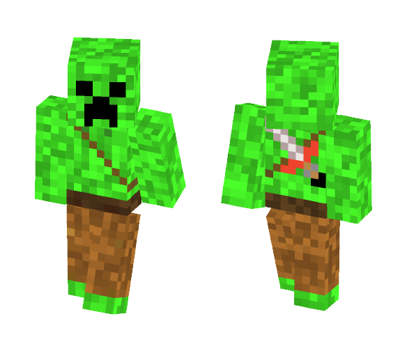Dagger Creeper - Male Minecraft Skins - image 1