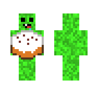 Derp Cake Creeper - Male Minecraft Skins - image 2