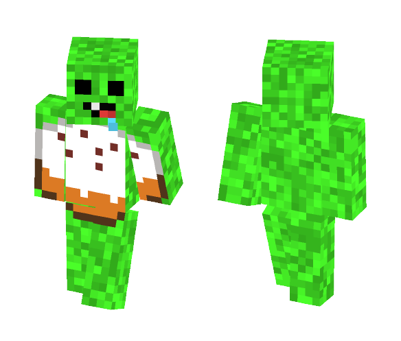 Derp Cake Creeper - Male Minecraft Skins - image 1