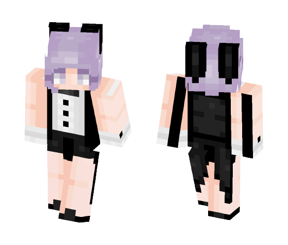 Bunny waiter (´-ω-`) - Female Minecraft Skins - image 1