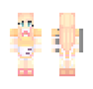 Toy Chica Human - Female Minecraft Skins - image 2
