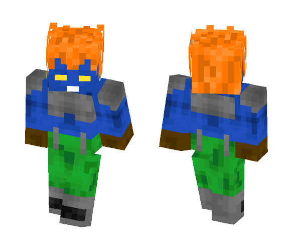 Super Android 13 - Male Minecraft Skins - image 1