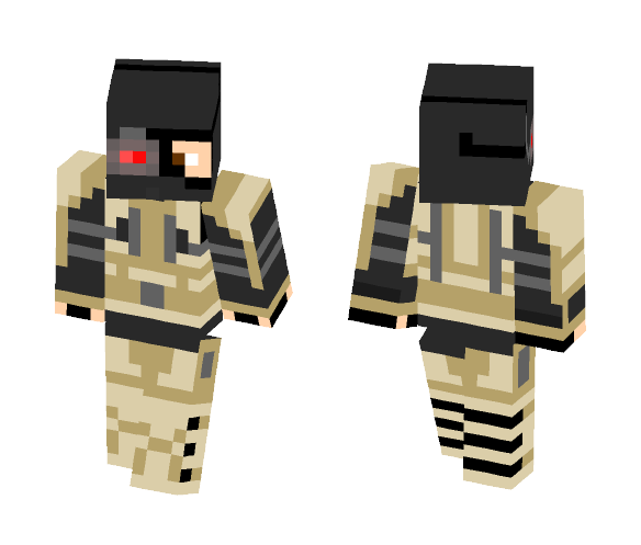 Kestrel (Splinter Cell: Conviction) - Male Minecraft Skins - image 1