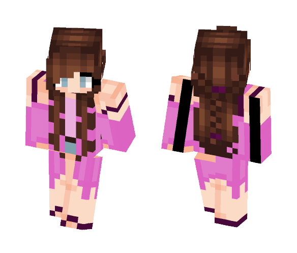 Pink's A Summer Colour - Female Minecraft Skins - image 1