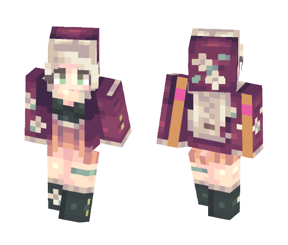 running out - Female Minecraft Skins - image 1