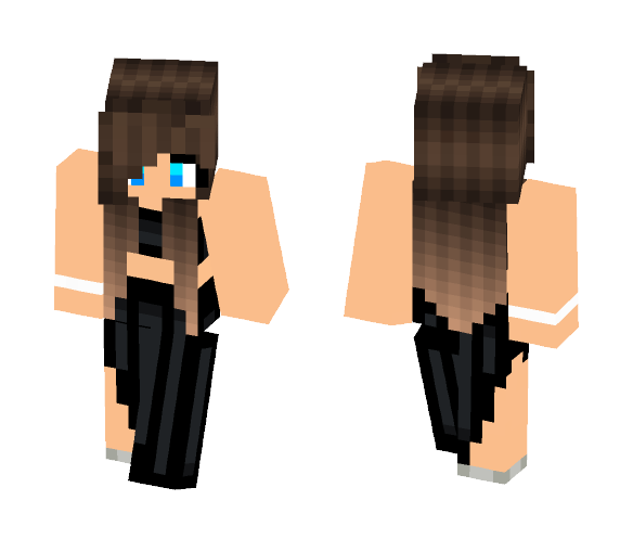 My Gf as a promi. (Gina X gaming) - Female Minecraft Skins - image 1