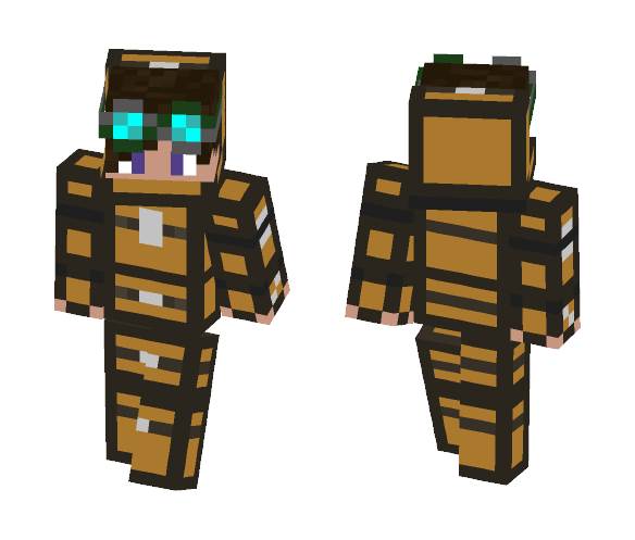 (NOT)so super CHEST Man - Male Minecraft Skins - image 1