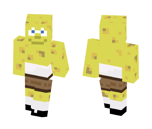 SpongeBob Minecraft skin #1 - Male Minecraft Skins - image 1