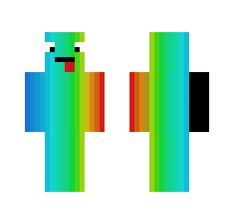 Rainbow skin - Male Minecraft Skins - image 2